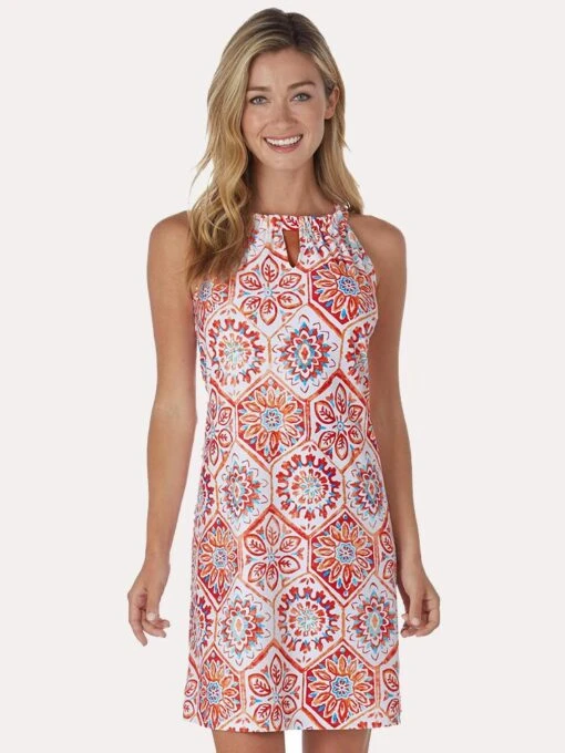 Jude Connally Lisa Dress -Clothing Line Store 101115 MTCMOSAICTILECORAL