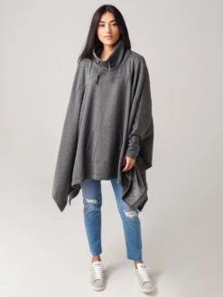 Ugg Women's Charlynne Poncho -Clothing Line Store 1103671xCHARCOALHEATHERxAlt3 19429224