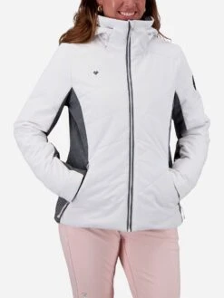 Obermeyer Women's Lorena Jacket -Clothing Line Store 11157xWHITExPrimary 45021305