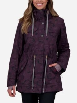 Obermeyer Women's Celestia Jacket -Clothing Line Store 11170xMAGNETICCAMOxPrimary 45030303