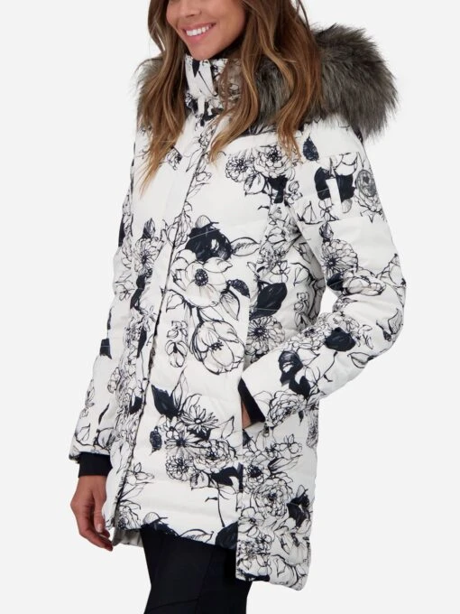 Obermeyer Women's Blossom Down Parka With Faux Fur -Clothing Line Store