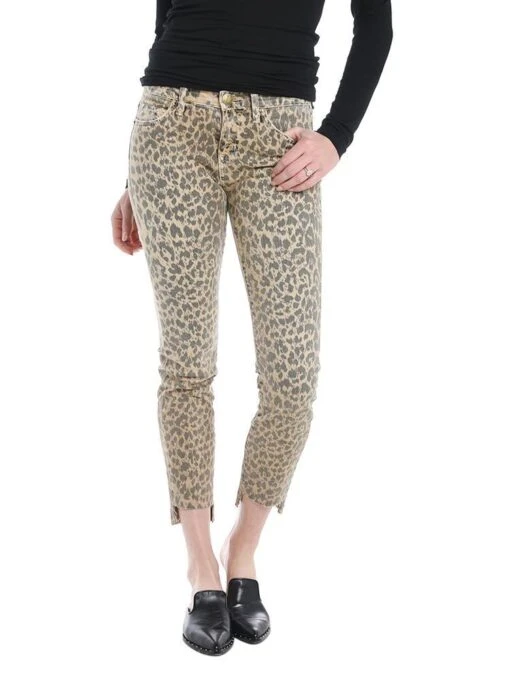 Current Elliot The Stiletto Skinny Jean -Clothing Line Store 1280 0271 camelleopard