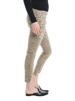 Current Elliot The Stiletto Skinny Jean -Clothing Line Store 1280 0271 camelleopardalt1