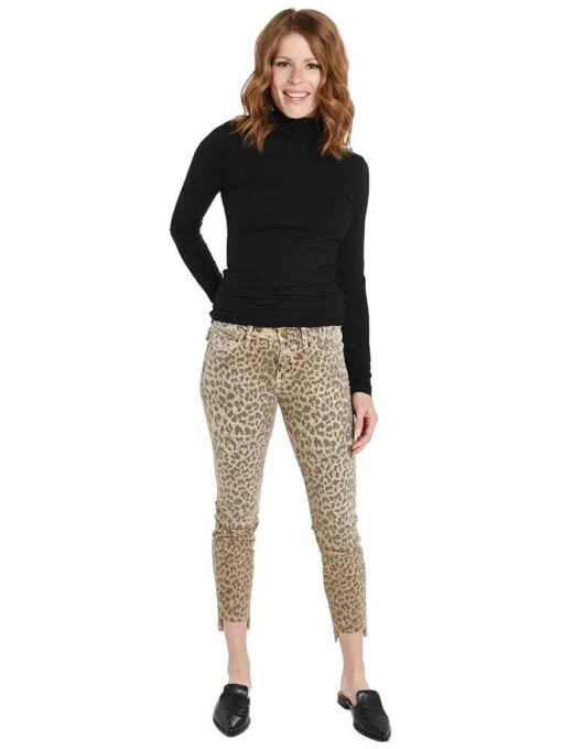 Current Elliot The Stiletto Skinny Jean -Clothing Line Store 1280 0271 camelleopardalt3