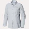 Columbia Women's PFG Lo Drag Long Sleeve Shirt -Clothing Line Store 1655831 cirrusgrey