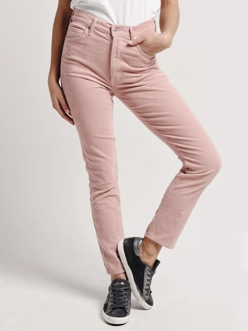 Citizens Of Humanity Olivia High Rise Slim Ankle -Clothing Line Store 1728 1062 pinkmist pink