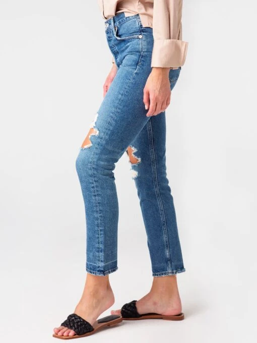 Citizens Of Humanity Women's Charlotte High Rise Straight Fit Jean -Clothing Line Store 1731E