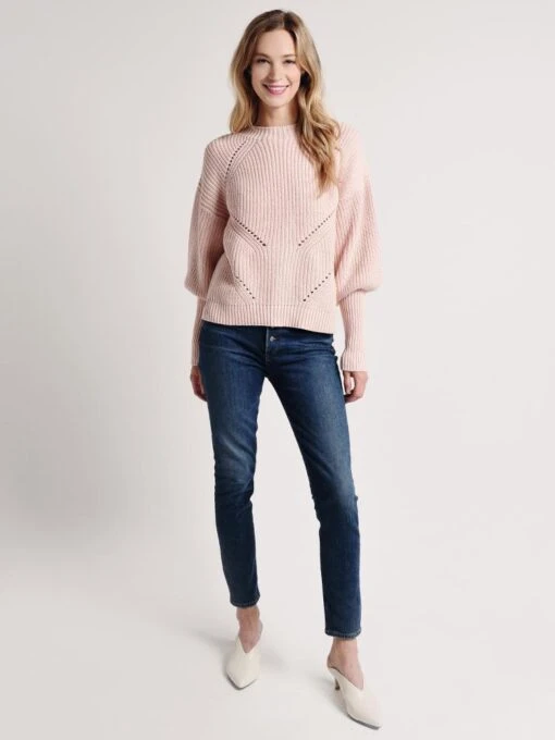 Joie Landyn Sweater -Clothing Line Store 18 3 002621 sw01096 pinkskyalt1