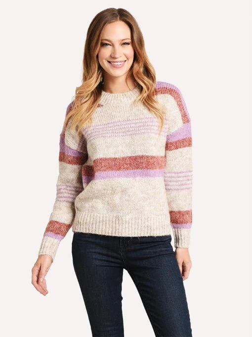 Heartloom Women's Cecily Sweater -Clothing Line Store 197S40A FEATHER