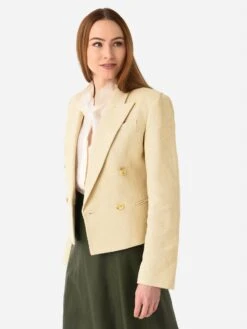 ALC Women's River Cotton Jacket -Clothing Line Store 1JAKT00682xBARELYBEIGExAlt3 91299468