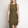 Milly Rachael Dress -Clothing Line Store 207ws013786 olive