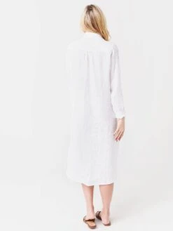 Stark X Women's Shirt Dress Cover-Up -Clothing Line Store 2129XLINDxWHITExAlt1 51667091