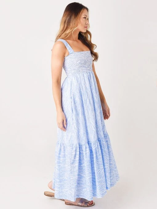 Heidi Klein Women's Cape Verde Smocked Maxi Dress -Clothing Line Store