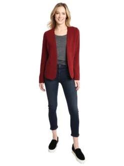 Skies Are Blue Blazer -Clothing Line Store 22289 darkrubyalt1