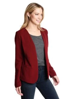 Skies Are Blue Blazer -Clothing Line Store 22289 darkrubyalt2