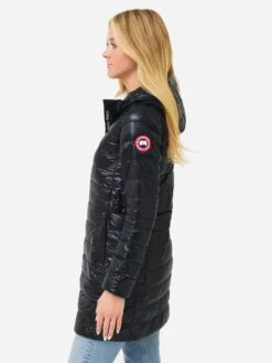 Canada Goose Women's Cypress Hooded Down Jacket -Clothing Line Store 2235LxBLACKNOIRxAlt2 77990109