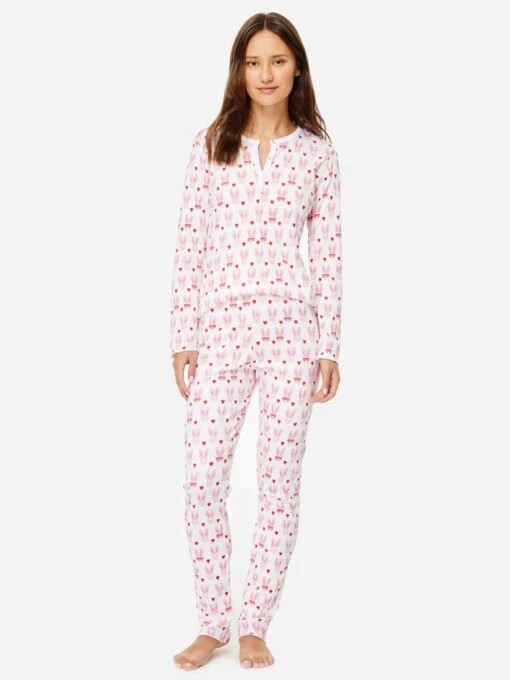 Roller Rabbit Women's Lovestruck Pajamas -Clothing Line Store 22LOV