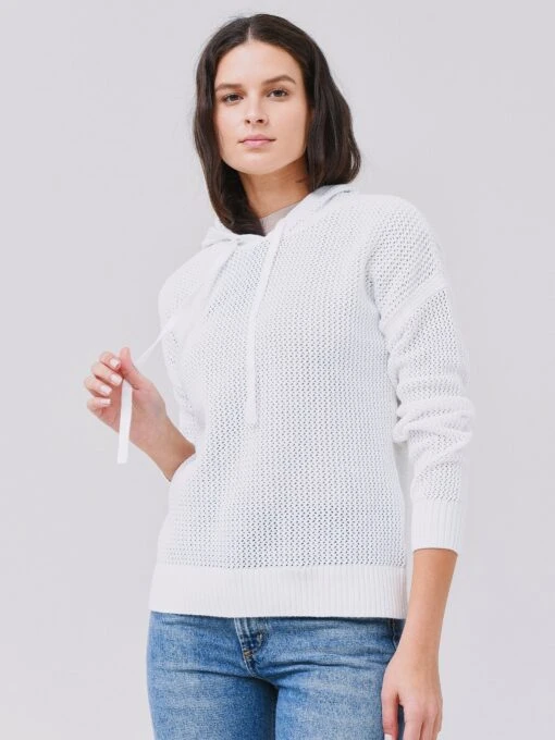 J Society Women's Open Stitch Hoodie -Clothing Line Store