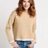 Mo:Vint Long Sleeve Striped Mock Neck Sweater -Clothing Line Store 278 00556 taupe dd79ad4e 6b2a 4d53 b732 93ba7e86ce92