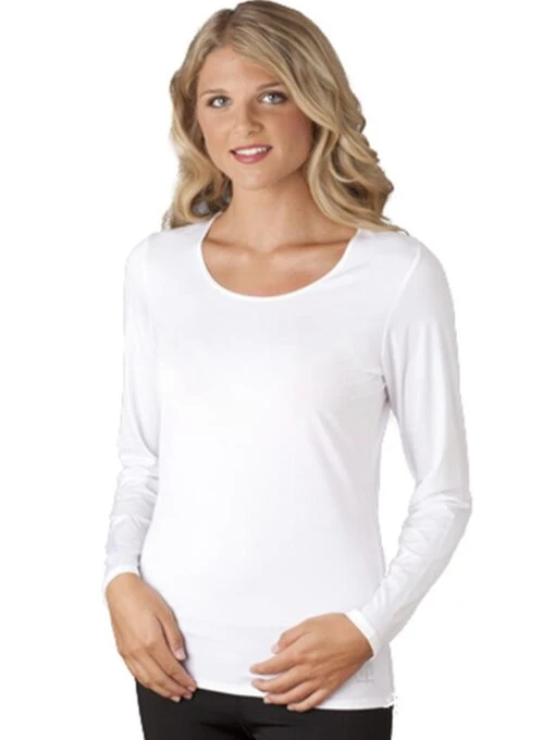 Snow Angel Women's Cybersilk Scoop Neck -Clothing Line Store 301 20b white d825b4e3 a998 4d99 a8a9 d04458be2ad9