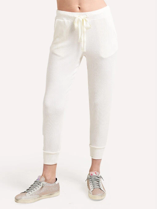 Stateside Viscose Rib Sweatpant -Clothing Line Store 382 3767 CREAM a122a3c5 43b3 4629 9e6c 83672ee6e7a3