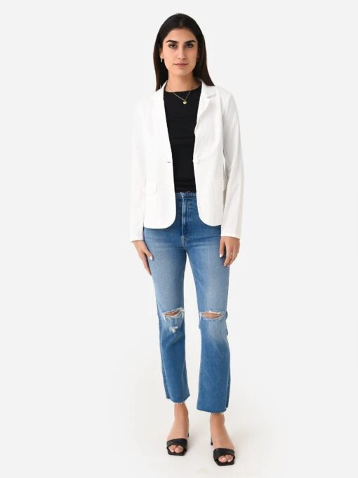 Stark X Women's Denim Blazer -Clothing Line Store