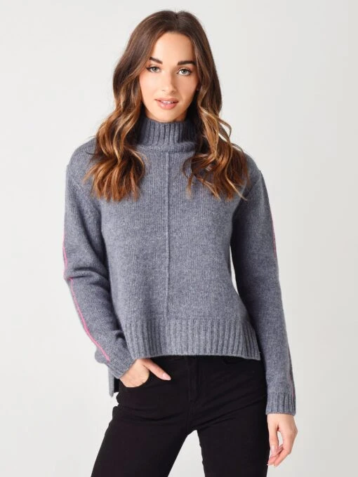 One Grey Day Women's Denver Cashmere Pullover -Clothing Line Store