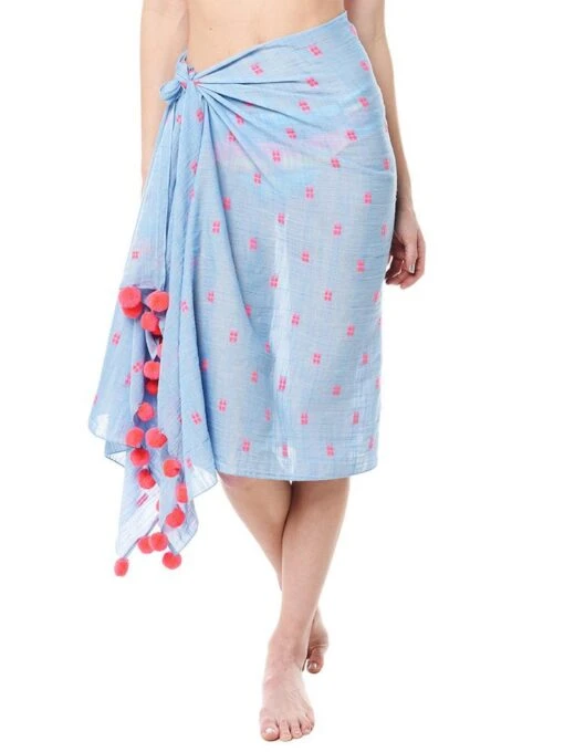 Seafolly Jacquard Sarong -Clothing Line Store 52933 sg icechambray 172cc889 8126 41cd b07b 6279dde2eaae