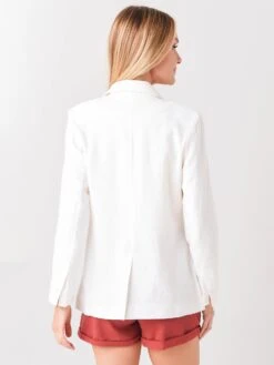 Deluc Women's Grace Blazer -Clothing Line Store 6377DxOFFWHITExAlt3 33953657