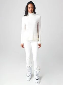 BOGNER FIRE+ICE Bogner Fire + Ice Women's Cora Knit Pullover Sweater -Clothing Line Store 8473 6317x031WHITExAlt3 18746393