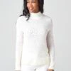 BOGNER FIRE+ICE Bogner Fire + Ice Women's Cora Knit Pullover Sweater -Clothing Line Store 8473 6317x031WHITExPrimary 18746386