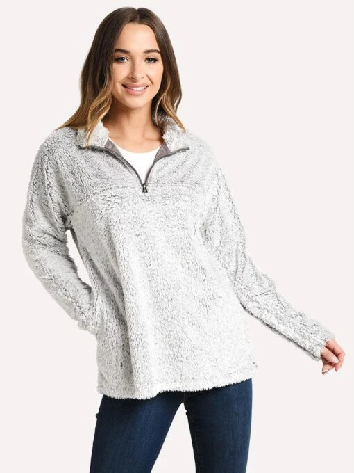 Dylan Women’s Vintage Shag Sherpa Pullover -Clothing Line Store 91W61LVS OATMEAL 99a24a06 824b 418e 9e2e 5c7a77fabdd8