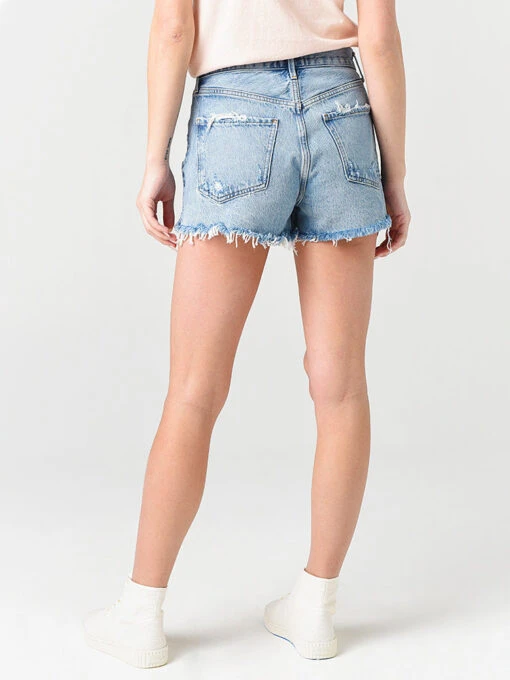 Agolde Jaden Hi Rise Cut Off Short -Clothing Line Store A038K