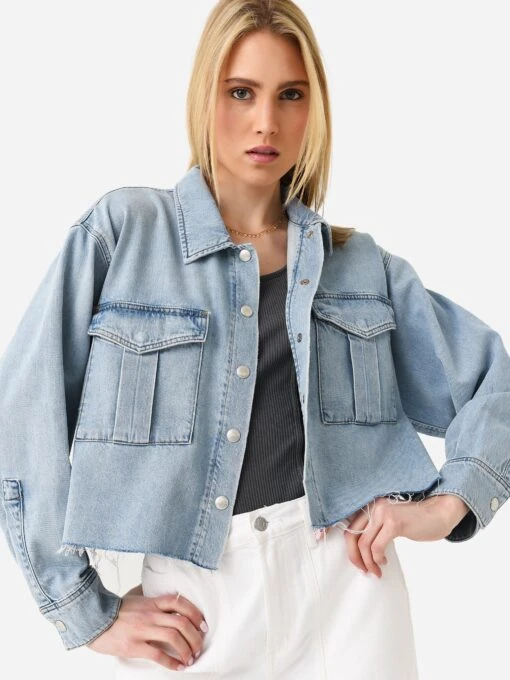 Agolde Women's Nyx Denim Shirt -Clothing Line Store A7218