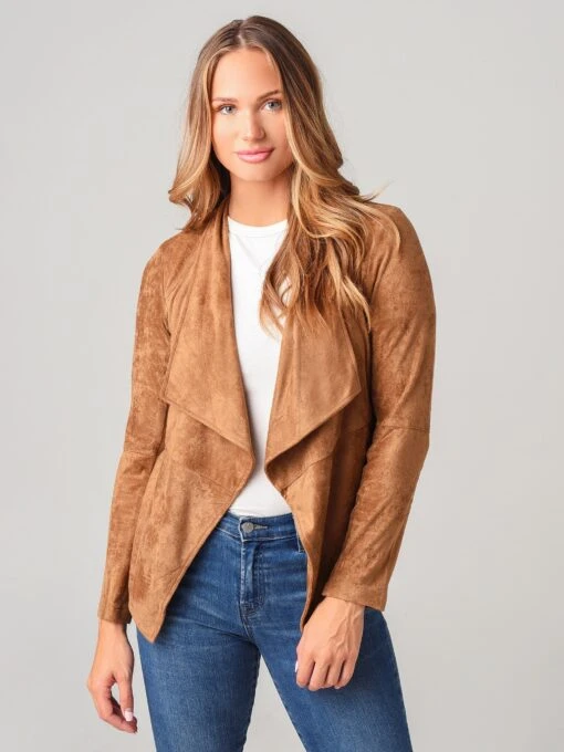 BB Dakota Women's Wade Faux Suede Jacket -Clothing Line Store