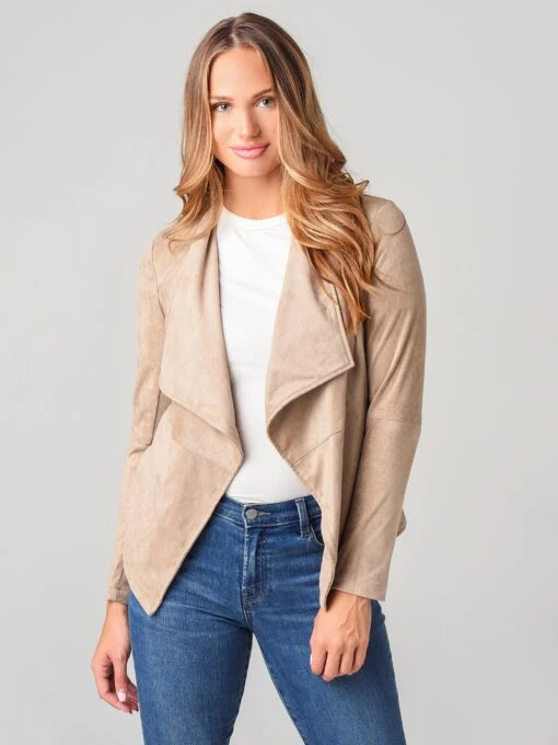 BB Dakota Women's Wade Faux Suede Jacket -Clothing Line Store