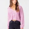 BB Dakota Women's Cardi All The Time Sweater -Clothing Line Store BL306022xROSEMAUVExPrimary 43369461