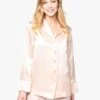 Sleeper Women’s Carrie Blush Silk Pajama Set -Clothing Line Store BSC003P BLUSH b02abce6 8476 4a7e abe5 16c2fb110542