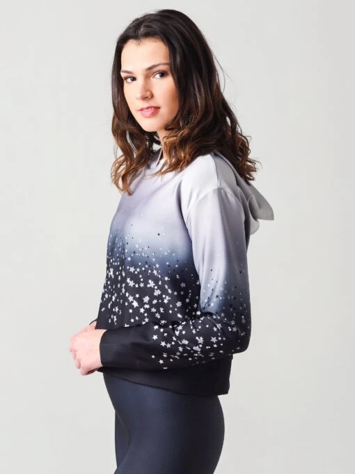 Cor Designed By Ultracor Women's Scattered Star Pullover Hoodie -Clothing Line Store