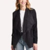 Cupcakes And Cashmere Naomi Jacket -Clothing Line Store CJ302946 CHARCOAL