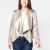 Cupcakes And Cashmere Women’s Oslo Blazer -Clothing Line Store CJ402017 SILVERTOFFEE