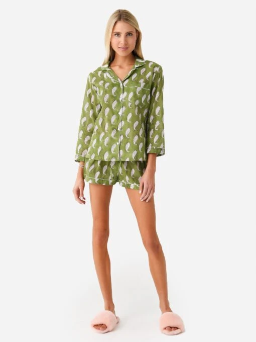 Sur La Vague Women's Coy Pajama Set -Clothing Line Store