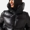 Save The Duck Women's Isla Puffer Jacket -Clothing Line Store D39370W LUCK15 SxBLACKxPrimary 83204598