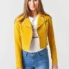 Soia & Kyo Women's Elaine Cropped Suede Jacket -Clothing Line Store ELAINExPrimaryxPrimary 86e5d824 642b 4ae8 ada1 7529da519c0b