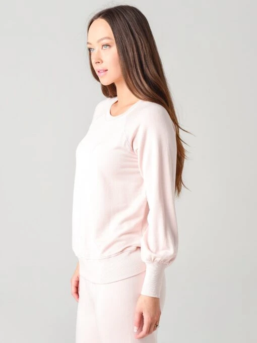 Sundry Puff Sleeve Raglan Sweatshirt -Clothing Line Store F20 3H