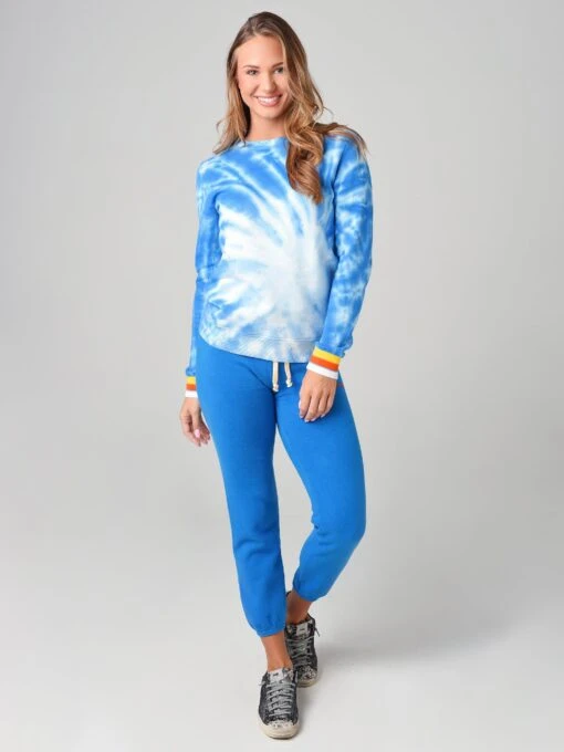 Warm Women's Tie-Dye Sweatshirt -Clothing Line Store F20