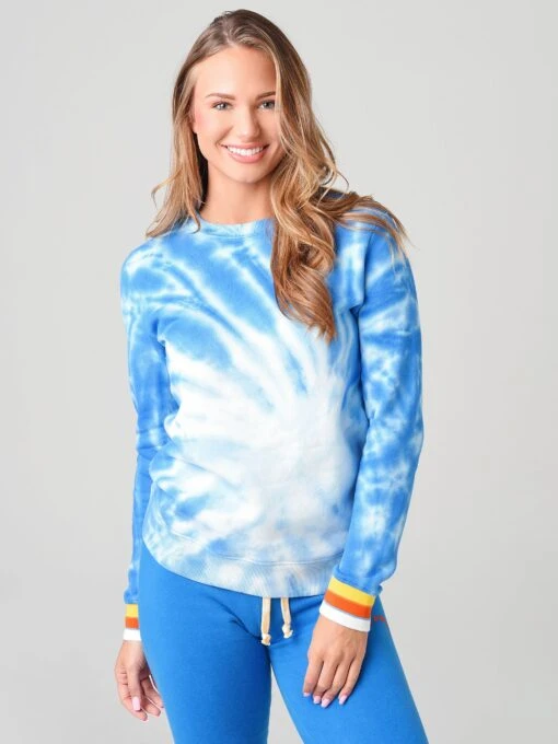 Warm Women's Tie-Dye Sweatshirt -Clothing Line Store F20