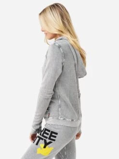 Free City Women's Superfluff Lux VintageBath Zip Hoodie -Clothing Line Store FCTZIP020xMOONDUSTxAlt2 78770923