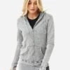 Free City Women's Superfluff Lux VintageBath Zip Hoodie -Clothing Line Store FCTZIP020xMOONDUSTxPrimary 78595538