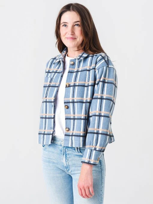 Greylin Women's Britta Windowpane Jacket -Clothing Line Store